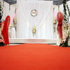 2/3*3M Stage Wedding Photography Background White Screen Backdrop Drape Curtains