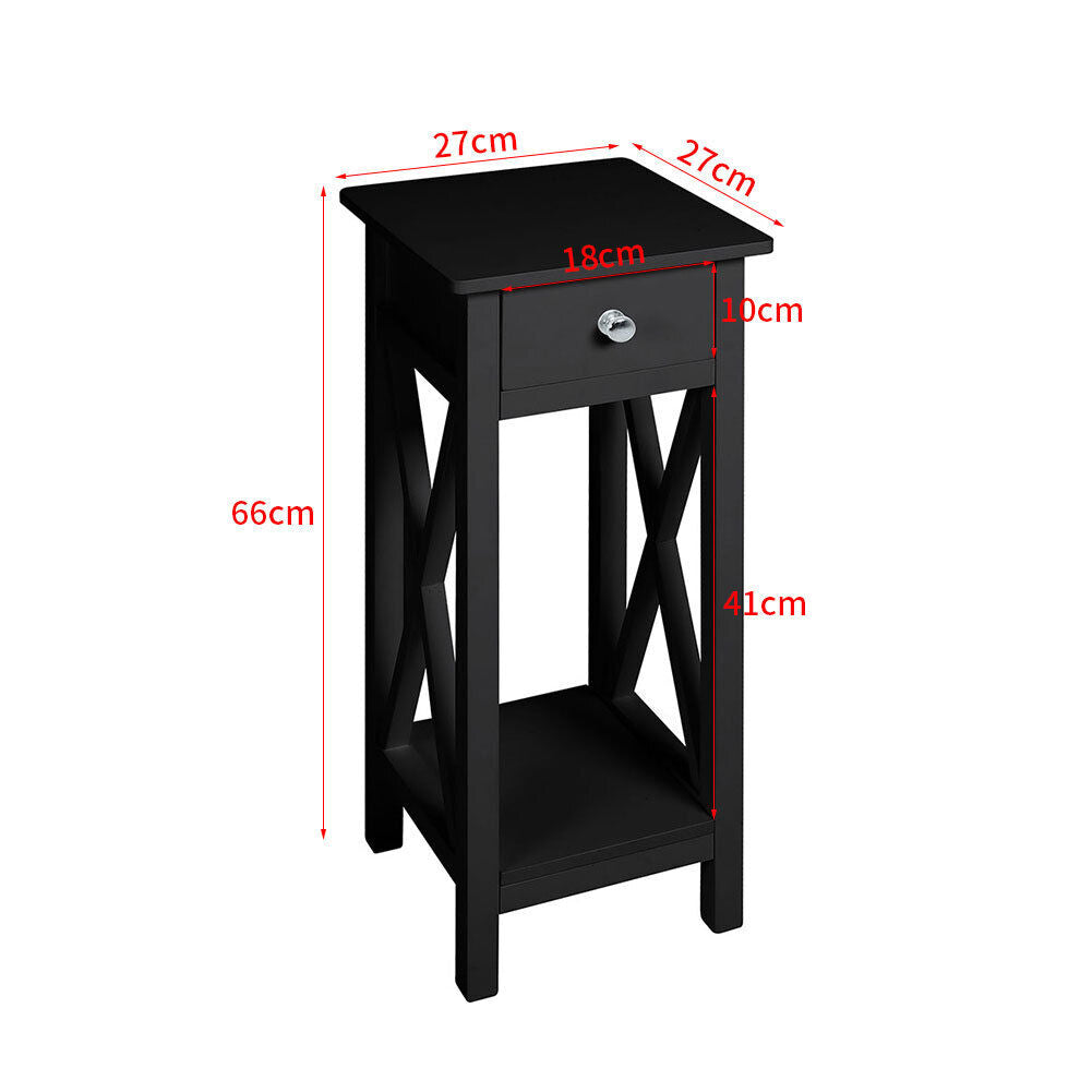 Drawer Unit Side Plant Table Console/Teleph