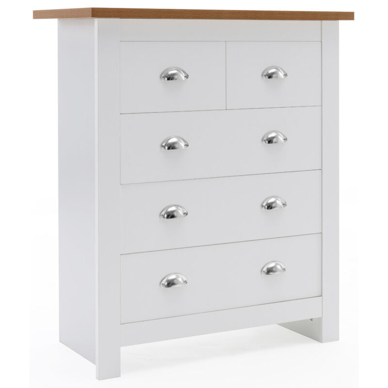 Chest of Drawers Bedside Cabinet Storage Wooden Modern Bedroom Furniture Home