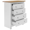 Modern Chest of Drawers Bedside Cabinet Wooden Storage Bedroom Furniture Home
