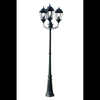 Outdoor Garden Street Light Post 2/3 Arms Outside Lamp Post E27 IP44 Lighting UK