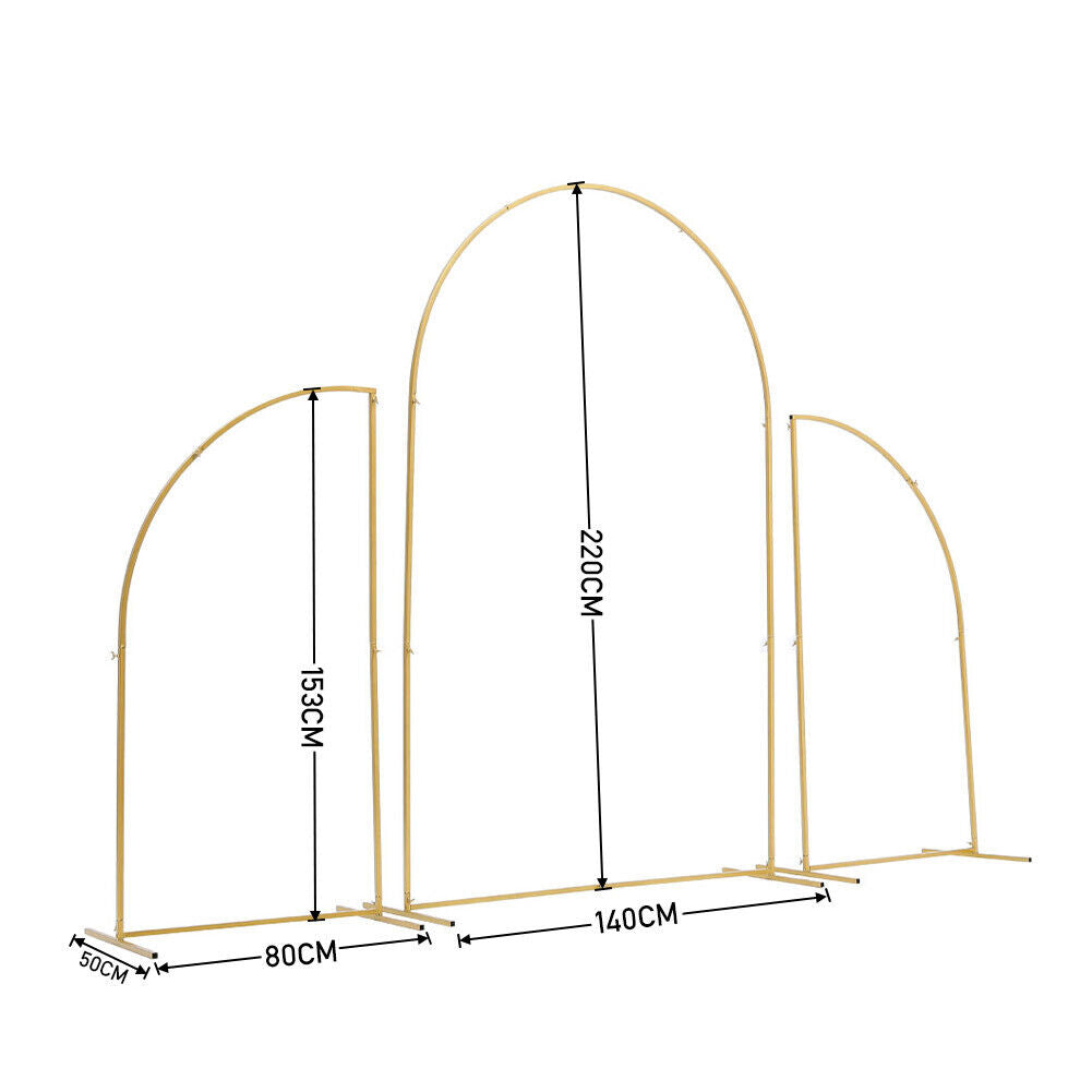 Wedding Rack Arch Frame Garden Party Backdrop Flower Display Stand Background UK