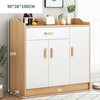 Modern Storage Cabinet Sideboard Wooden Cupboard with Drawers Shelves Doors UK
