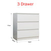 Modern Chest of Drawers 2/3/4 Bedside Table Cabinet Nightstand Bedroom Wardrobe