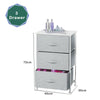 Fabric Chest of Drawers Cabinet Storage Unit Bedside Table w/ 2/3/4/5 Drawers UK