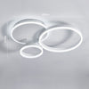 Cool White Chandelier LED Lamp Ring Frame Ceiling Light LivingRoom Pendant Light
