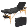 Mondeer 2/3 Folding Portable Lightweight Massage Table Salon Beauty Tattoo Couch