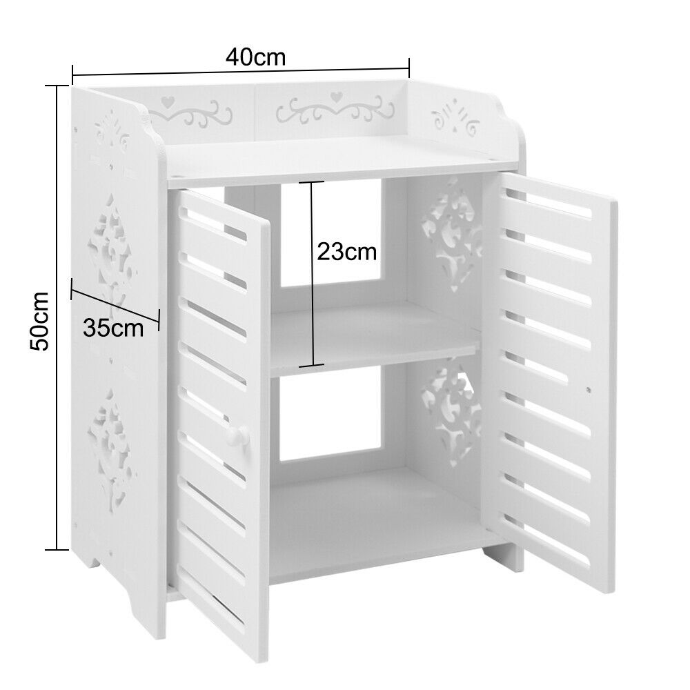 4 Tier Unit Shoe Rack Storage Shelf Cabinet Organiser Footwear Wood Shelf Stand