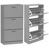 Shoe Cabinet Storage Unit Wooden Shoe Rack Stand Cupboard 2 3 Drawer Organiser