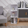 3/4 Tier Corner Shelf Living Bedroom Cupboard Storage Organiser for Home Office