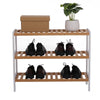 Bamboo Shoe Footwear Rack Stand Shelf Unit Organiser Wooden Storage Shelves