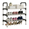 3/4/5/6 Tier Shoe Rack Footwear Metal Stand Storage Organizer Display Shelf Unit