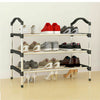 3 4 5 Tier Organiser Shelf Extendable Shoe Rack Stand Compact Space Saving UK