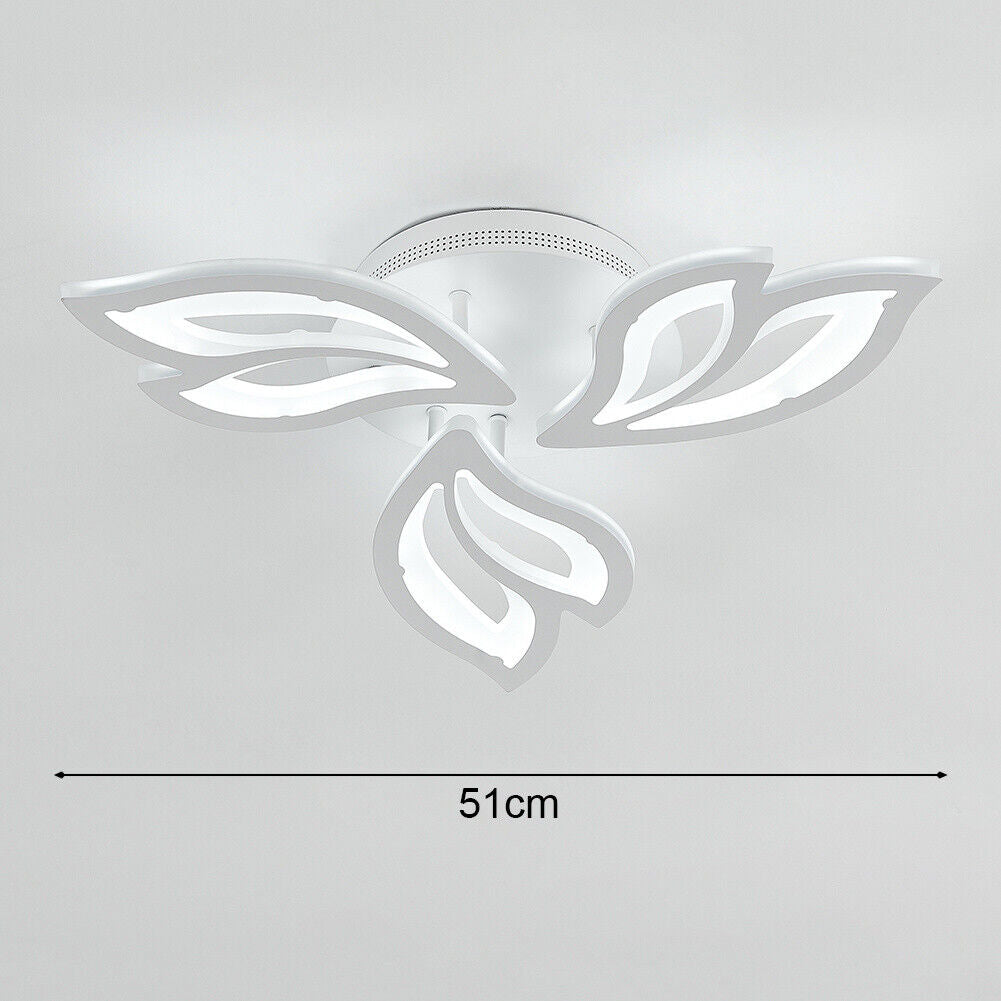 LED Ceiling Light Living Room Bedroom Down Lights Floral Design Pendant Lamp