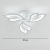 LED Ceiling Light Living Room Bedroom Down Lights Floral Design Pendant Lamp