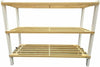 2 3 4 TIER SHOE RACK NATURAL Bamboo FOOTWEAR STORAGE UNIT