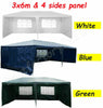 Gazebo Party Tent Marquee 3x3m Waterproof PVC Garden PE Outdoor Wedding Canopy