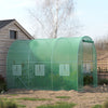 Walk-in Poly Tunnel Green House Galvanized Frame Outdoor Garden Planting Shed XL