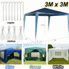 Gazebo Waterproof Marquee Canopy Outdoor Garden Wedding Party Tent 3X3/3X4/3X6M