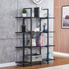 Tier Ladder Shelf Bookcase Wood Storage Rack Home Office Book Holder Shelves NEW