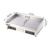 Commercial Electric Griddle Cooking Countertop Hotplate BBQ Grill StainlessSteel