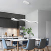 LED Pendant Light Ring Adjustable Lamp Ceiling Lights Decor Lighting Variable