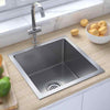 Handmade Kitchen Sink Plumbing Utility Waste Basin Stainless Steel