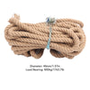 98 Feet Natural Jute Hemp Rope Thick Twine String For DIY Cat Scratcher 26/40mm