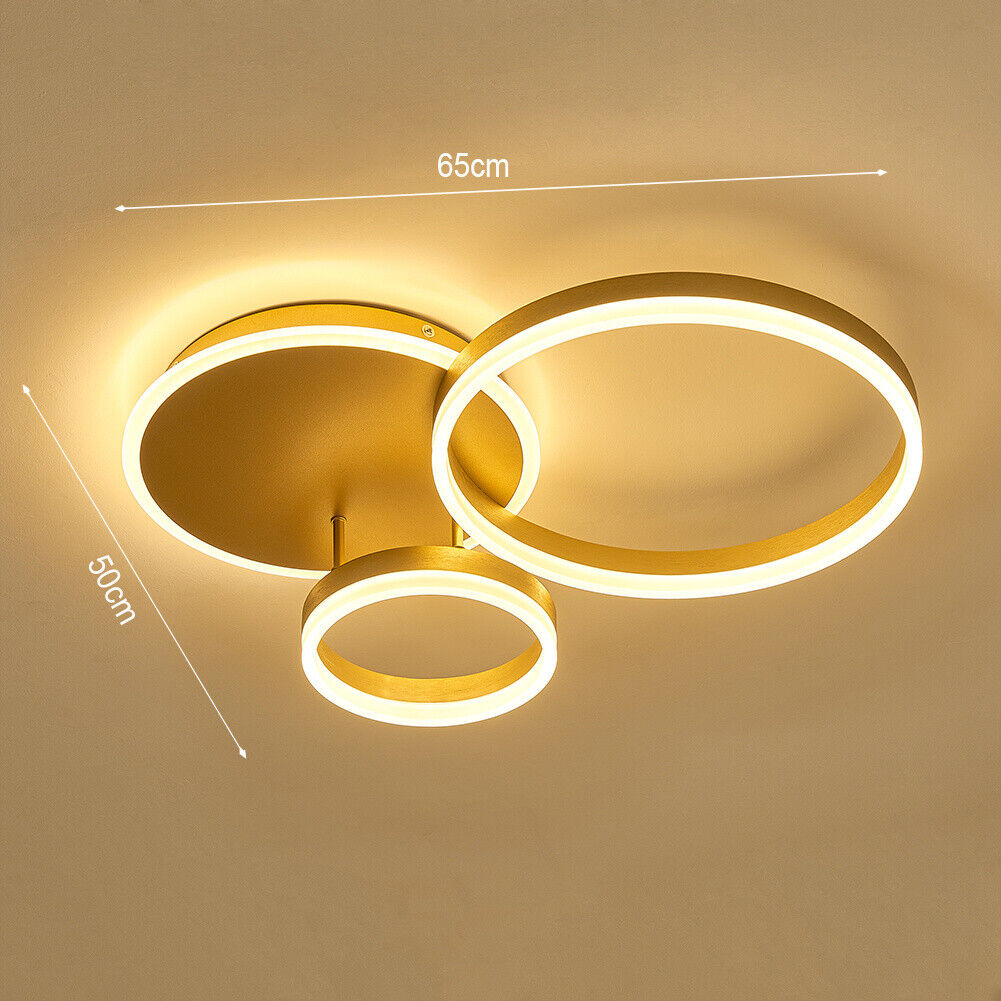 LED Lamp Ceiling Light Modern Living Room Bedroom Chic Pendant Lamp Energy Saved