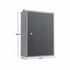 Workshop Tool Cabinet Steel Cabinet Tool Parts Hanger Pegboard Storage Chest uk