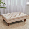 Chesterfield Coffee Table Chair Footstool Large Stool Rectangle/Oval Pouf Stand