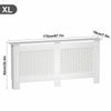 White Radiator Cover Grill Shelf Cabinet MDF Wood Modern Traditional Furniture
