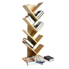 Tree Desktop Bookshelf Desk Bookcase Display Book Rack 3 Tier Organizer Storage