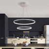 LED Pendant Light Ring Adjustable Lamp Ceiling Lights Decor Lighting Variable