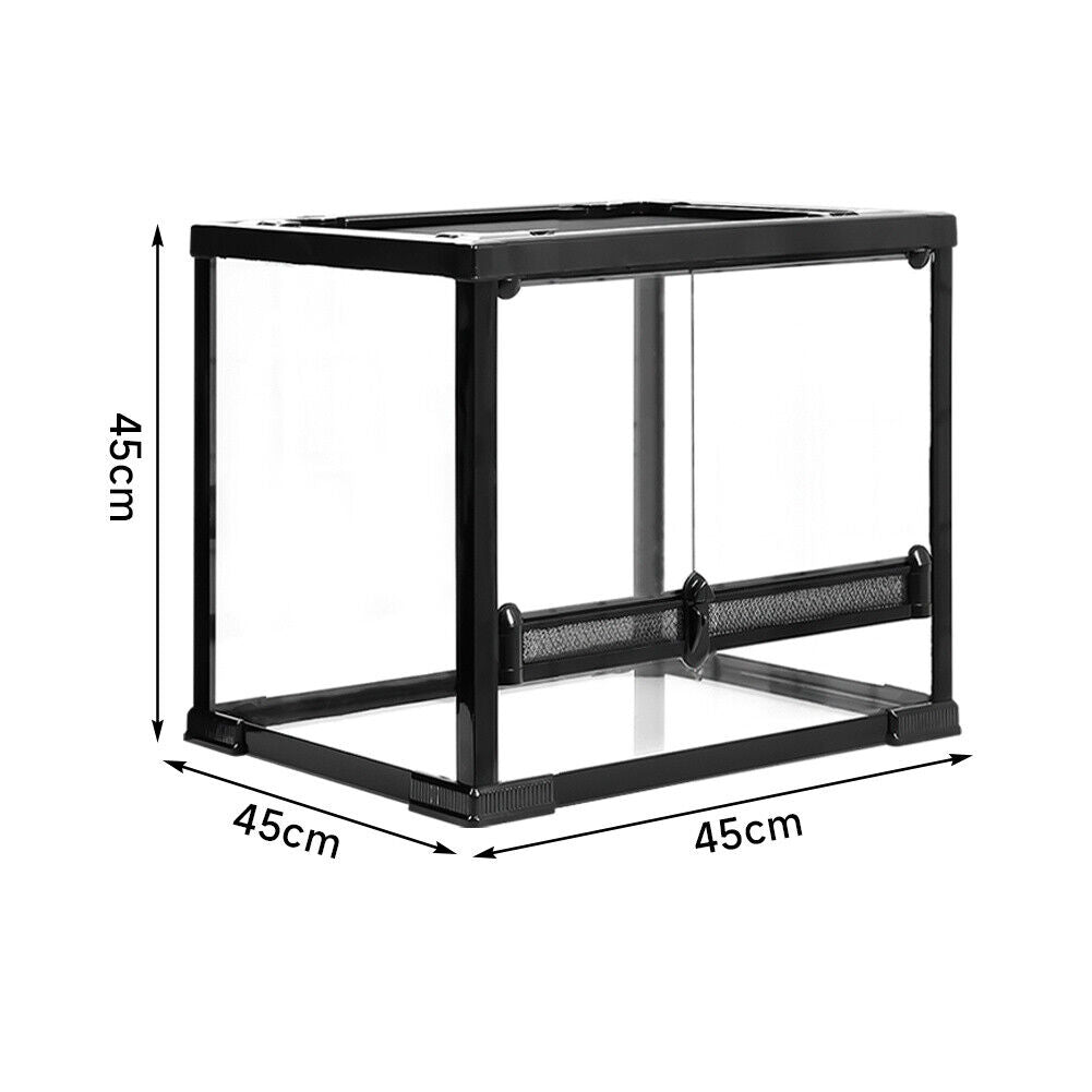 Large Reptile Terrapin Tortoise Turtle Tank Vivarium Terrarium Breed Feeding Box