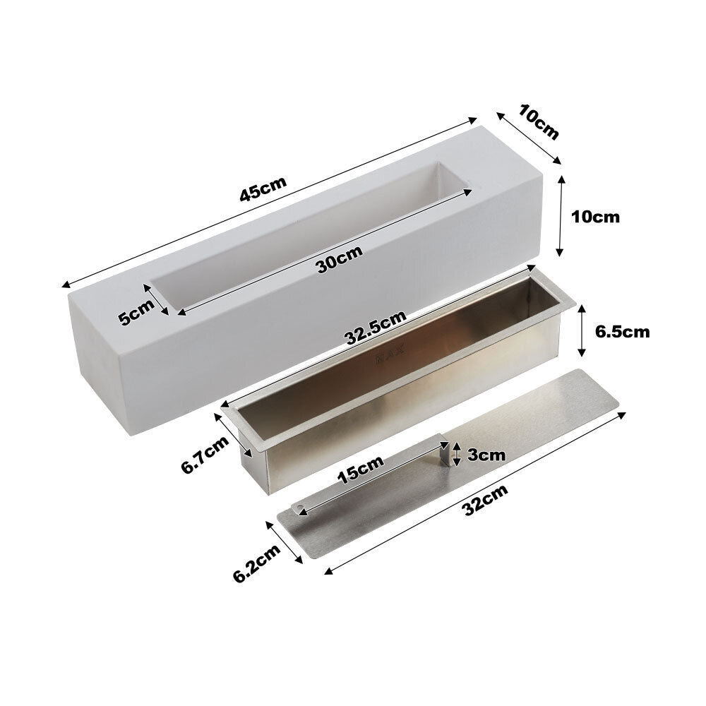 40 50 60" Home Electric Fireplace Wall Mounted/ Built-in LED Fire 9 Colour Flame