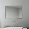 Frameless Unframed Bathroom Bedroom Plain Mirror Wall Hung Horizontal Vertical