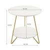 Small Bedside Table Cabinet Sofa Side End Coffee Table Nightstand With Storage