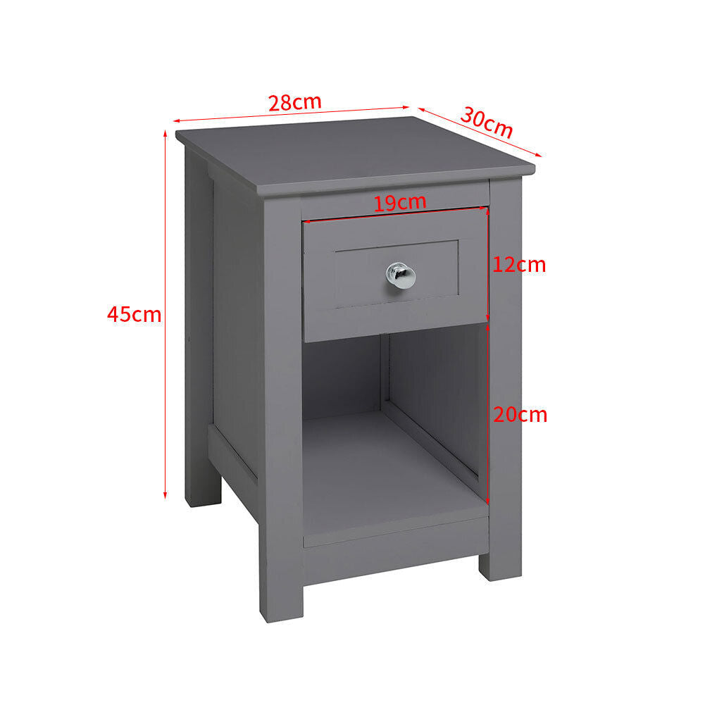 Drawer Unit Side Plant Table Console/Teleph