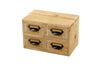 Rustic Drawers Small Chest Office Desk Trinket Box Cabinet Wooden Storage Unit