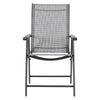 120cm Garden Dining Table Folding/Rattan Bistro Chair for Patio Balcony Backyard