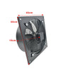 Commercial Cased Axial Extractor Canopy Industrial Duct Fan Kitchen Restaurant