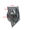 Commercial Cased Axial Extractor Canopy Industrial Duct Fan Kitchen Restaurant