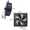 Commercial Cased Axial Extractor Canopy Industrial Duct Fan Kitchen Restaurant