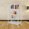 3/4 Shelf Large Beauty Salon Trolley Cart Spa Storage Dentist Wax Treatments