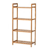 3/4/5 Tier Bookcase Shelving Unit Wood Bookshelf Free Standing Storage Display