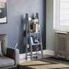 Ladder Shelving Unit Shelf Bookcase 4 5 Tier Display Storage Plant Stand Rack