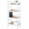 3/4/5 Tier Ladder Shelf Bookcase Storage Shelving Unit Corner Rack Display Stand
