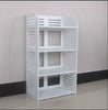 White 3/4/5/Tiers Shoe Rack Stand Storage Organiser Unit Shelf Home Wood Cabinet