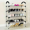 3 4 5 Tier Organiser Shelf Extendable Shoe Rack Stand Compact Space Saving UK